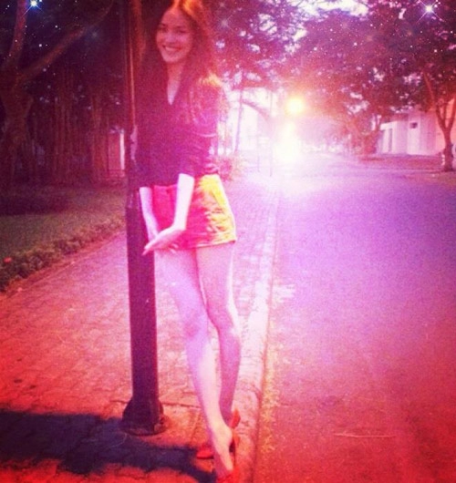 Thời trang phố cực chất của tuyết lan