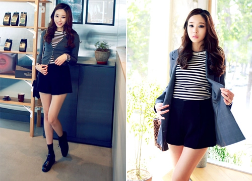 Thu sang khoe đôi chân sexy như gái hàn