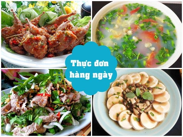 Thực đơn 4 món ngon mát cho ngày oi bức