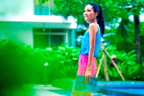 Top model sành điệu với style đường phố