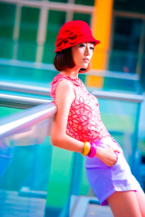 Top model sành điệu với style đường phố