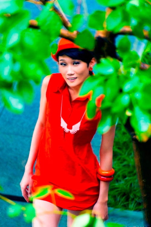 Top model sành điệu với style đường phố