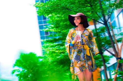 Top model sành điệu với style đường phố