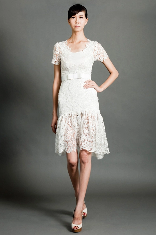 Trắng tinh khôi với thí sinh top model