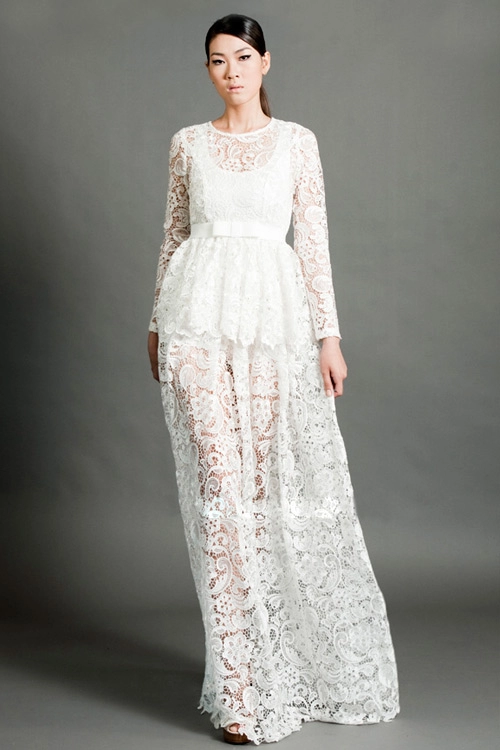 Trắng tinh khôi với thí sinh top model