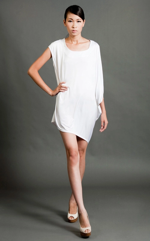 Trắng tinh khôi với thí sinh top model