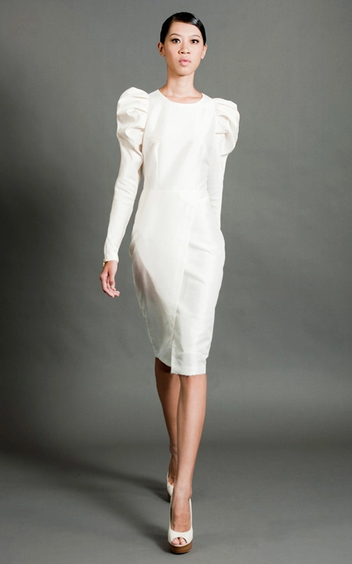 Trắng tinh khôi với thí sinh top model