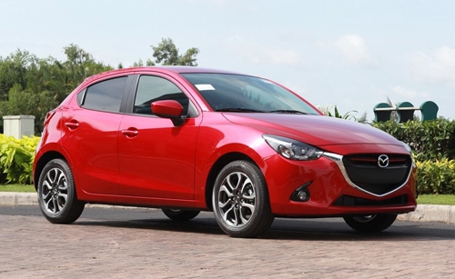  trường hải triệu hồi 4800 xe mazda2 sửa lỗi cá vàng 