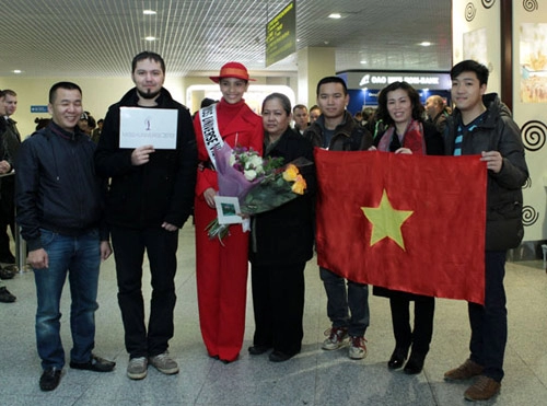 Trương thị may đã có mặt tại nga