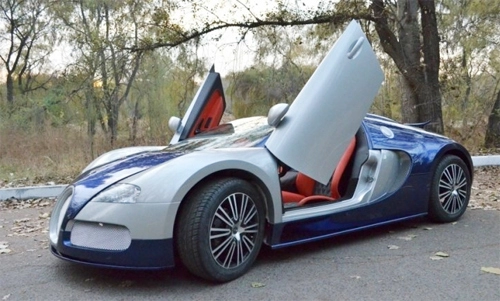 tự chế bugatti veyron cửa cắt kéo 