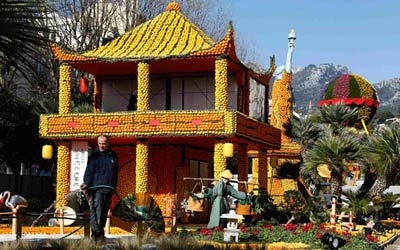Tươi tắn sắc vàng lễ hội chanh ở pháp
