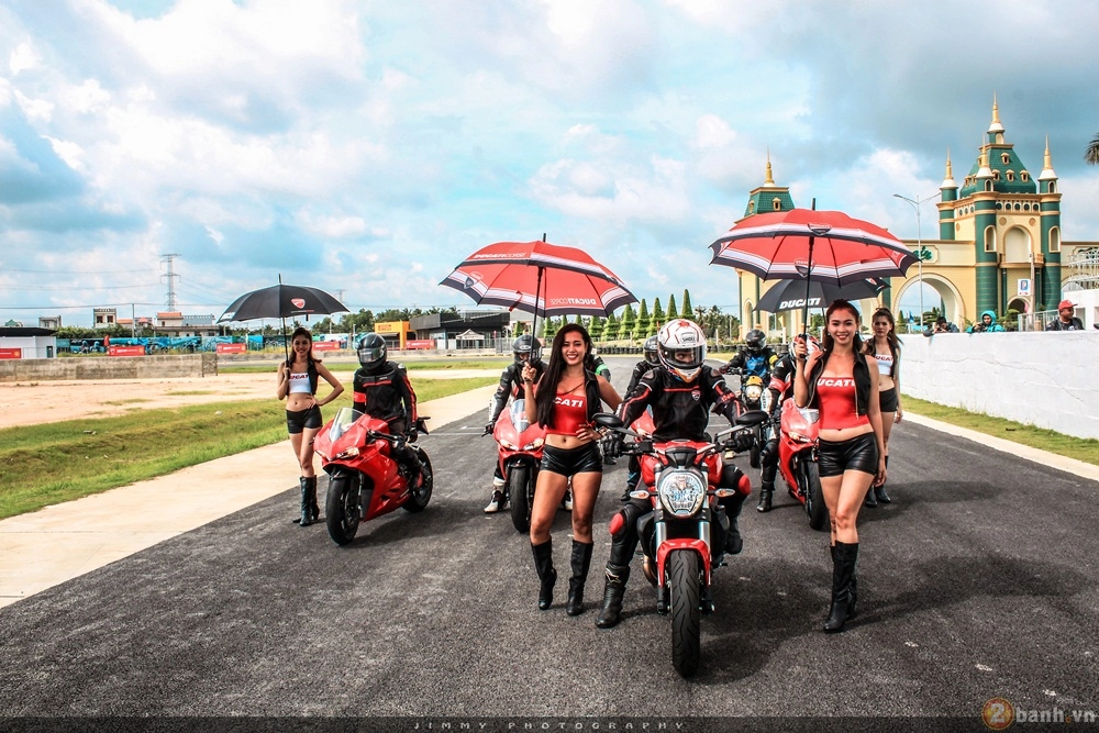 Tuyệt phẩm thương mại ducati 959 panigale gào thét trong ngày hội trackday của ducati việt nam