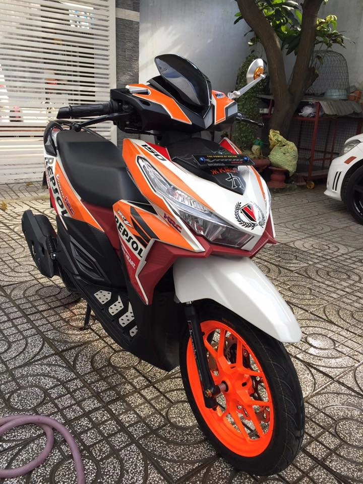 Vario 150 phong cách repsol đầy bản lĩnh