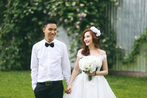 Váy cưới đẹp cho cô dâu nhỏ xinh