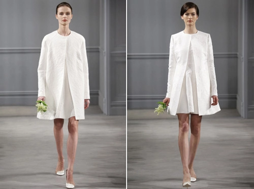 Váy cưới thơ mộng cho mùa xuân 2014