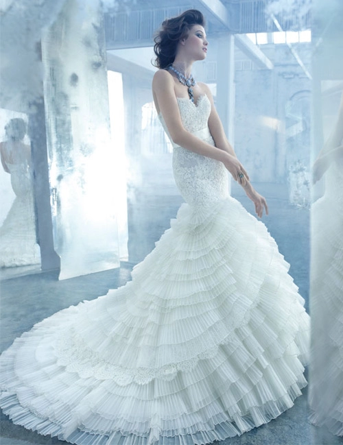 Váy cưới xuân nịnh dáng nàng dâu