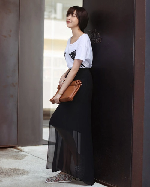 Váy midi và 7 ngày quyến rũ