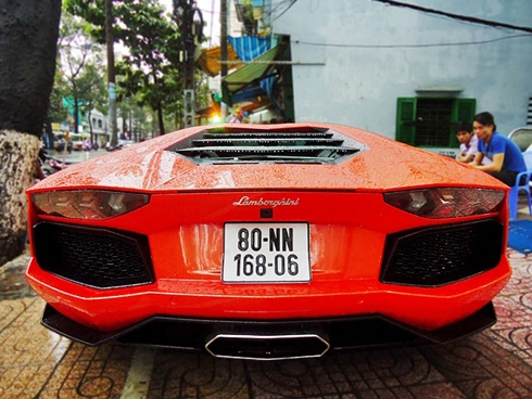  vẻ đẹp lamborghini aventador thứ 2 tại việt nam 