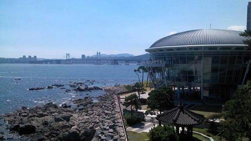 Vẻ đẹp quyến rũ của biển busan hàn quốc