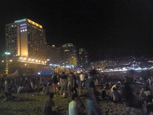 Vẻ đẹp quyến rũ của biển busan hàn quốc