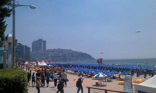 Vẻ đẹp quyến rũ của biển busan hàn quốc