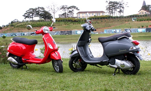  vespa lx mới - vượt qua chính mình 