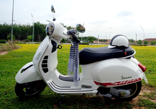  vespa super gts 125 - thử sức đường dài 