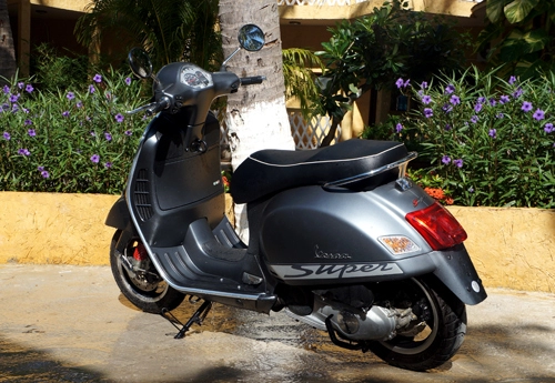  vespa super gts 125 - thử sức đường dài 