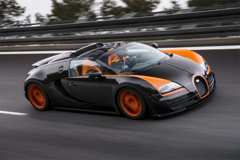  veyron grand sport vitesse đạt kỷ lục thế giới 