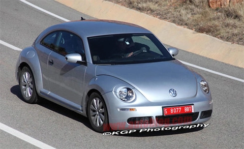  volkswagen new beetle 2012 lộ diện trên đường thử 