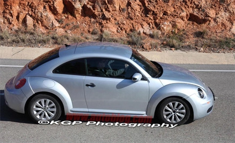  volkswagen new beetle 2012 lộ diện trên đường thử 