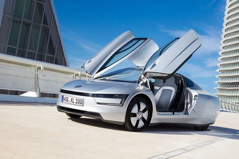  volkswagen xl1 siêu tiết kiệm nhiên liệu 