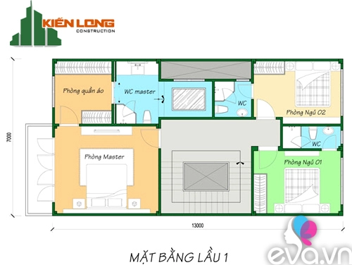 Xây 112m2 nhà mỹ mãn trên đất lý tưởng