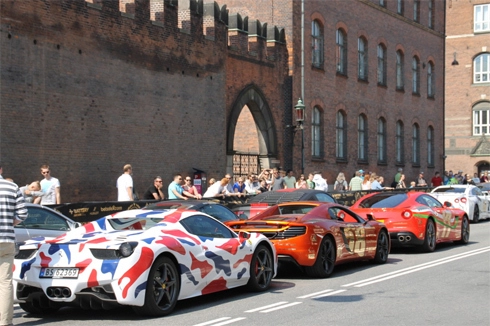  xế độc ở hành trình siêu xe gumball 3000 