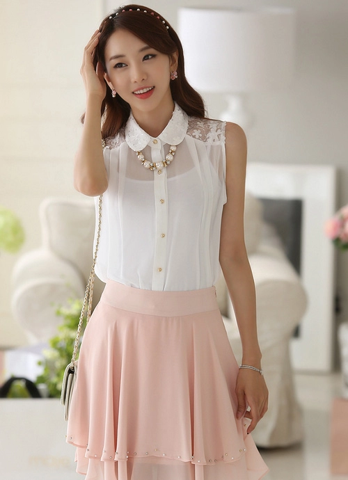 Xinh đẹp trong nắng cùng sơ mi trắng