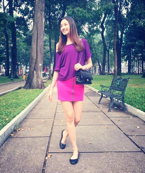 Xuống phố tinh nghịch như trúc diễm