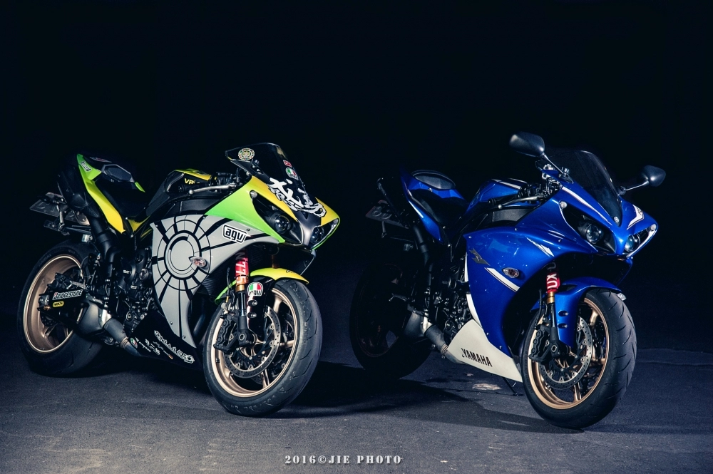 Yamaha r1 mắt cú rít ga ào ào trên sân đua