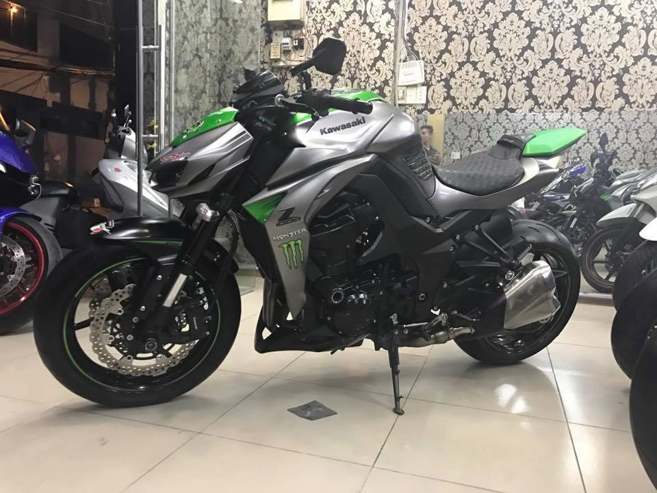 Z1000 2016 abs châu âuhqcnmàu xám xanhodo 3068kmsang tên ũy quyền tùy thích