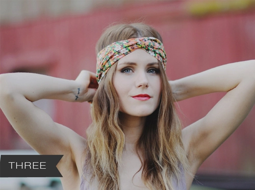 2 cách thắt khăn turban dễ mà sành điệu