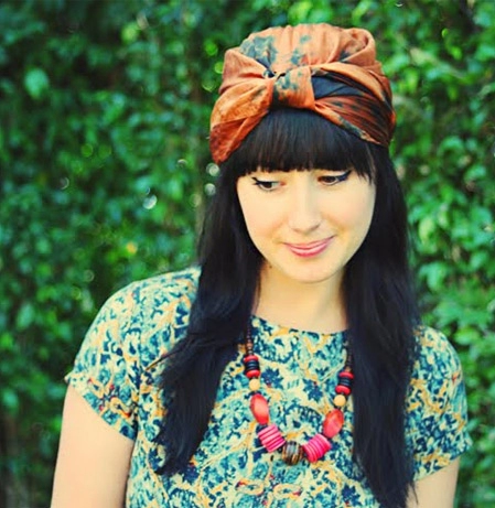 2 cách thắt khăn turban dễ mà sành điệu