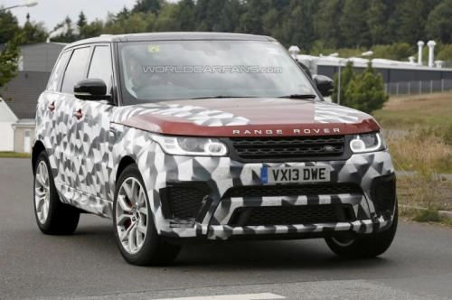 2015 range rover sport rs hầm hố lộ mặt