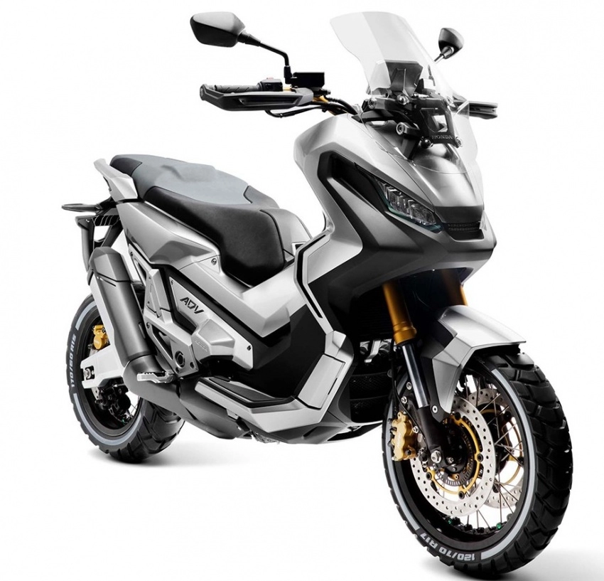 2017 honda x-adv adventure scooter đi vào sản xuất