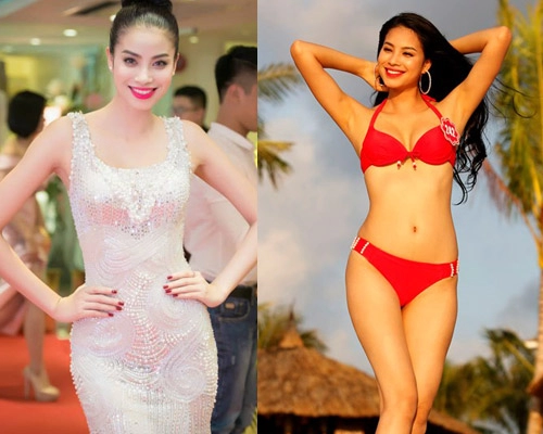 4 kỳ tích tăng giảm cân của thí sinh hoa hậu vn