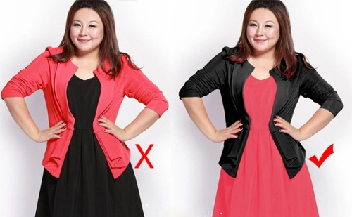 6 tiểu xảo giúp gái béo trở nên thanh thoát