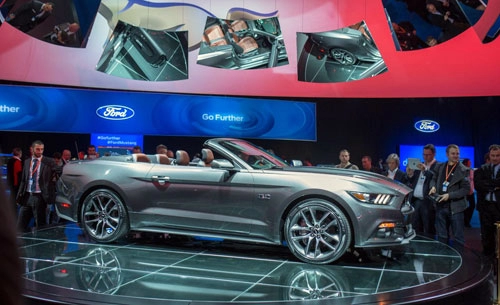  ảnh chi tiết ford mustang convertible 2015 