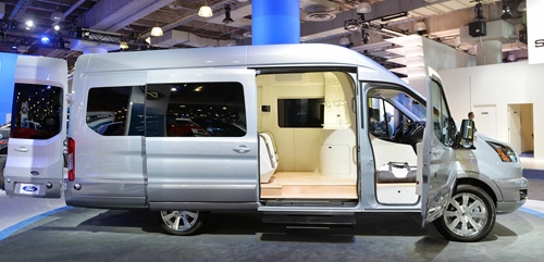  ảnh chi tiết ford transit skyliner concept 