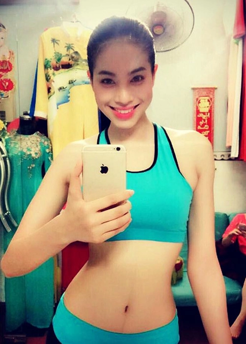 Ảnh đời thường giản dị của tân hoa hậu hoàn vũ vn
