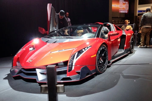  ảnh lamborghini veneno roadster tại ces 2014 