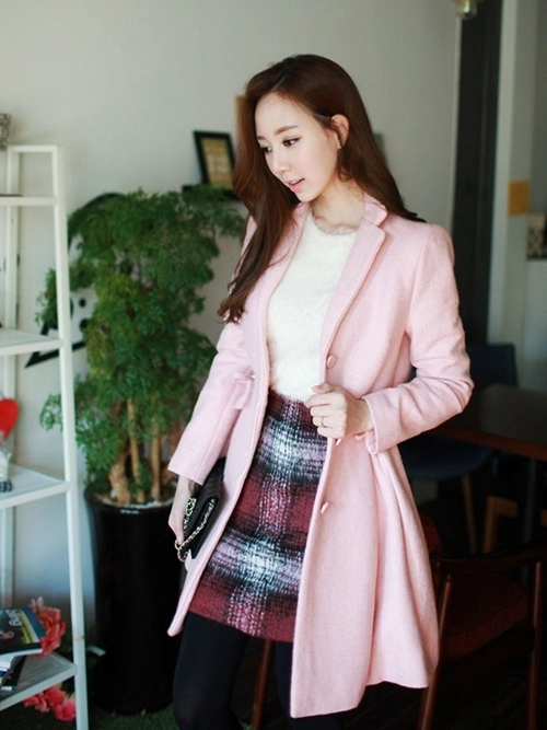 Áo khoác dạ duyên dáng chiều lòng nữ công sở