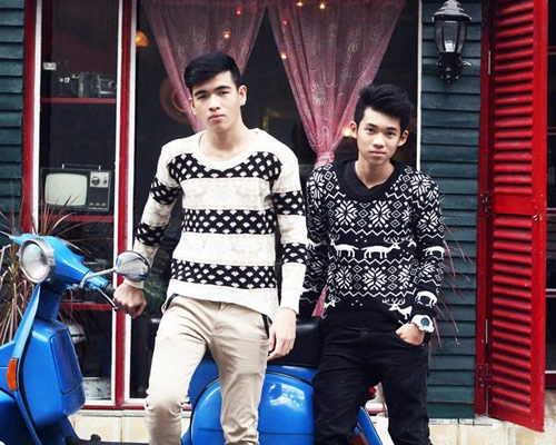 Áo len rẻ đẹp thu hút bạn trẻ việt